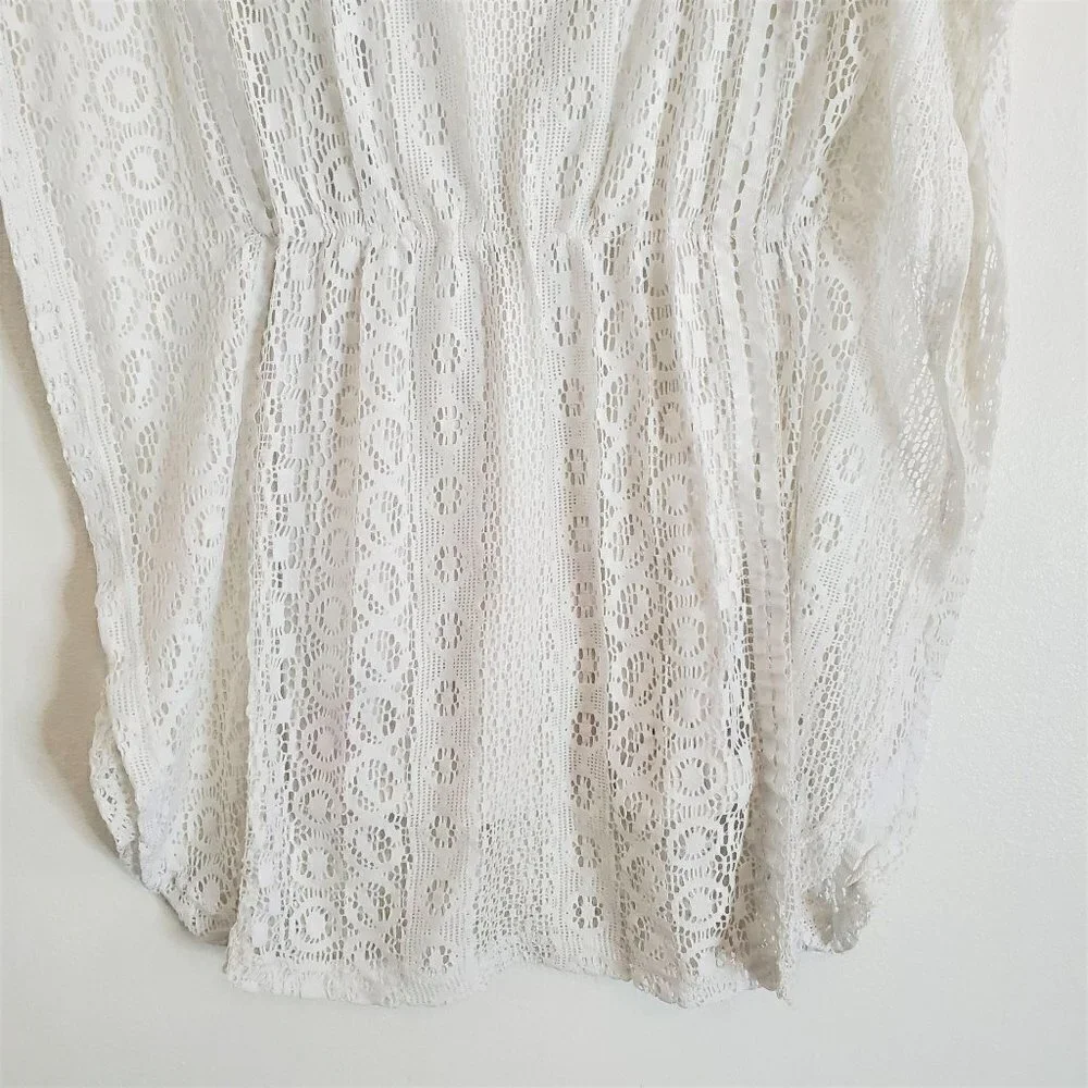 H&M White Lace Top Junior Size 8-10Y